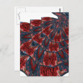 Flamencokleid Postkarte (Vorne/Hinten)