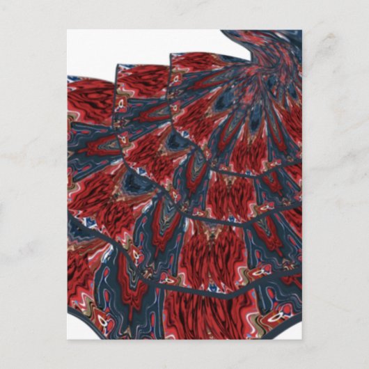 Flamencokleid Postkarte (Vorderseite)