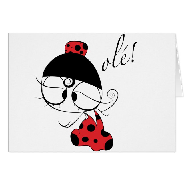 Flamencotänzer alt! (Vorderseite (Horizontal))