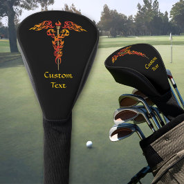 Flames Caduceus Golf Headcover