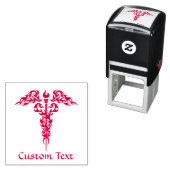 Flames Caduceus Permastempel (Beispiel)