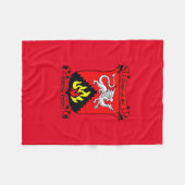 Flames Lodge Blanket Fleecedecke (Vorderseite (Horizontal))