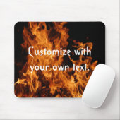 Flames Mousepad (Mit Mouse)