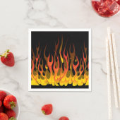 Flames Napkins Serviette (Beispiel)