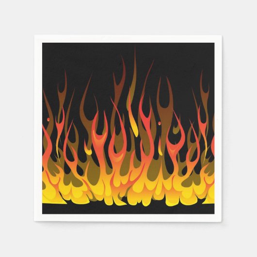 Flames Napkins Serviette (Vorderseite)