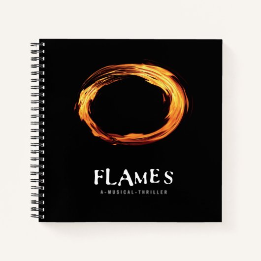 FLAMES-Notebook Notizblock (Vorderseite)