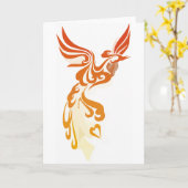 Flames of Phoenix Karte (Gelbe Blume)
