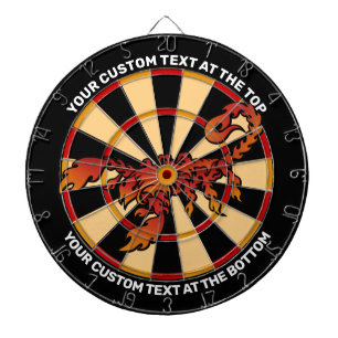 Flames Scorpion Dartboard mit benutzerdefiniertem  Dartscheibe