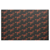 Flames Scorpion Muster Fabric Stoff (Fat Quarter (45,7 x 55,9 cm))
