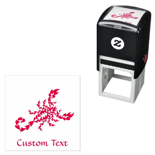 Flames Scorpion Permastempel (Beispiel)