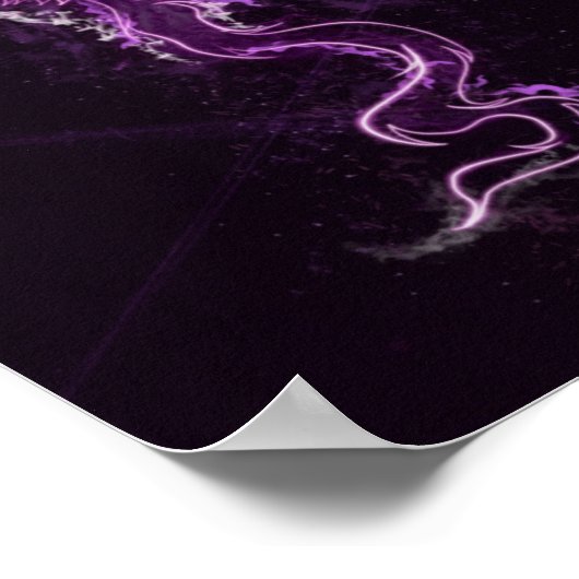 Flames Speak Poster (Ecke)