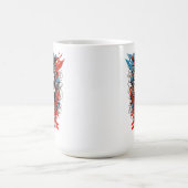 Flamestorm bursts from shadow and sound T-Shirt Kaffeetasse (Mittel)