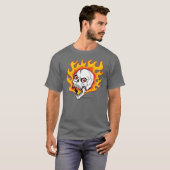 Flamey Schädel T-Shirt (Vorne ganz)