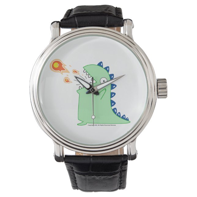 Flamey Watch Armbanduhr (Vorderseite)