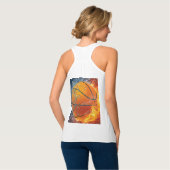 Flamigbasketball Tank Top (Rückseite Vollansicht)
