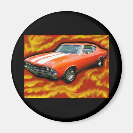 Flamin Classic Chevelle Magnet (Vorne)