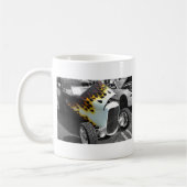 Flamin-Frisierte Auto Kaffeetasse (Links)
