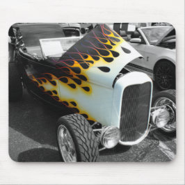 Flamin-Frisierte Auto Mousepad
