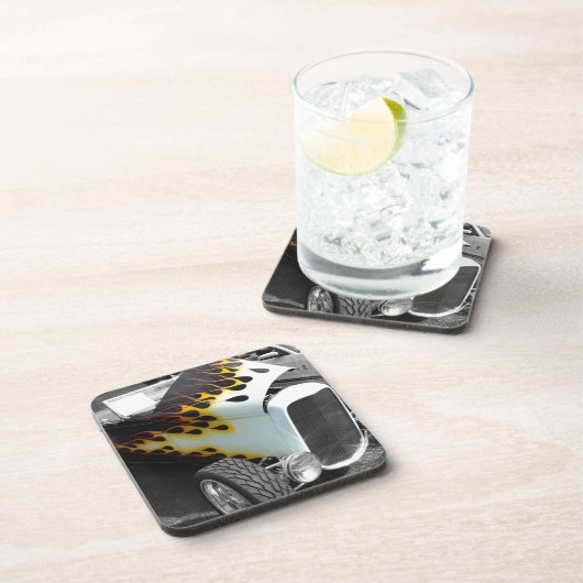 Flamin-Frisierte Auto Untersetzer (Rechte Seite)