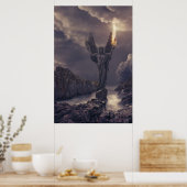 Flaming Angel Poster (Küche)