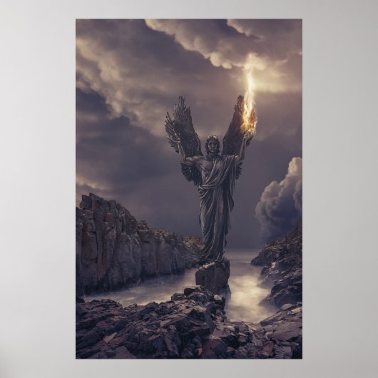 Flaming Angel Poster (Vorne)