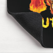 Flaming Autismus Skeleton Bowling Odseligkeitsspez Mousepad (Ecke)