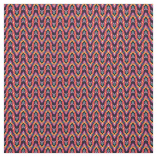 Flaming Bargello Stoff (Muster)