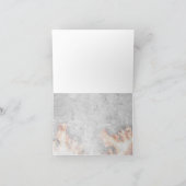 Flaming Biker Thank You Dankeskarte (Innenseite)