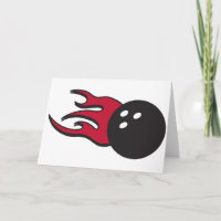 Flaming Bowling Ball