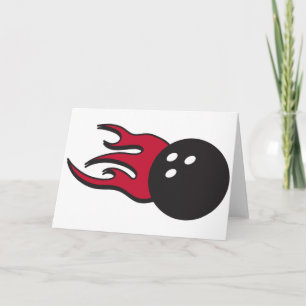 Flaming Bowling Ball Karte