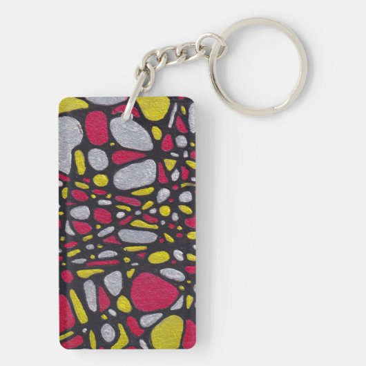 Flaming Cal Schlüsselanhänger (Rückseite)