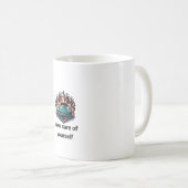 Flaming Car Tasse (VorderseiteRechts)