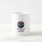 Flaming Car Tasse (Mittel)