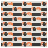 Flaming Dit und Dah Ham Radio Fabric Stoff (Muster)