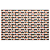 Flaming Dit und Dah Ham Radio Fabric Stoff (Fat Quarter (45,7 x 55,9 cm))