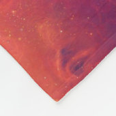 Flaming Fiery Phoenix Burning Snowflake Fleecedecke (Ecke)