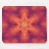 Flaming Fiery Phoenix Burning Snowflake Mousepad (Vorne)