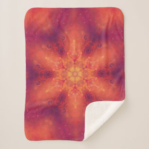 Flaming Fiery Phoenix Burning Snowflake Sherpadecke
