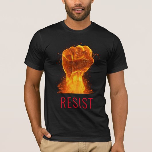 Flaming Fist Residence individuell einstellbar T-Shirt (Vorderseite)