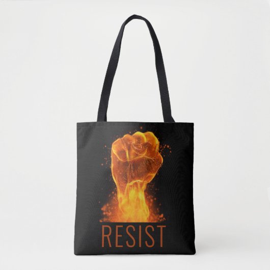 Flaming Fist Residence individuell einstellbar Tasche (Vorderseite)