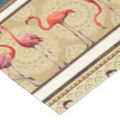 Flaming Go Lover Geschenk, Niedlich Flamingo Muste Tischdecke (Schrägansicht)