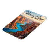 Flaming Gorge Utah Magnet (Linke Seite)