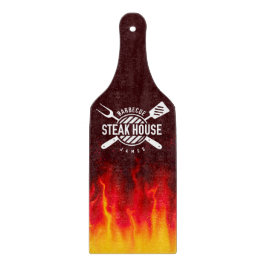 Flaming-GRILLEN — Custom Steak House Schneidebrett