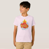 Flaming Heart Dia de los Muertos | Sleeve Shirt (Vorne ganz)
