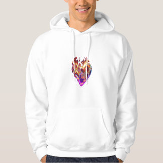Flaming Heart Energy Hoodie