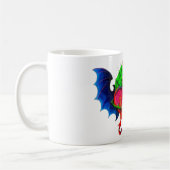Flaming Heart Tattoo Flash Becher Kaffeetasse (Links)