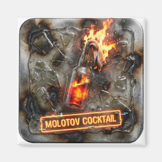 Flaming Inferno Shot Magnet (Vorne)