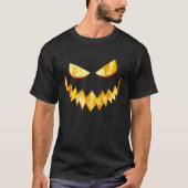 FLAMING JACKOLANTERN Halloween Pumpkin Feuer T-Shi T-Shirt (Vorderseite)