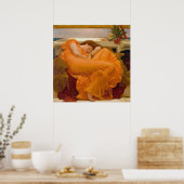 Flaming June 1895 Poster (Küche)