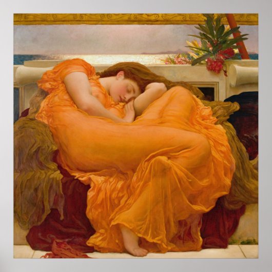 Flaming June 1895 Poster (Vorne)